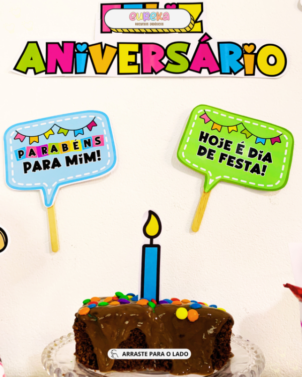 KIT PAINEL ANIVERSARIANTE - Imagem 6