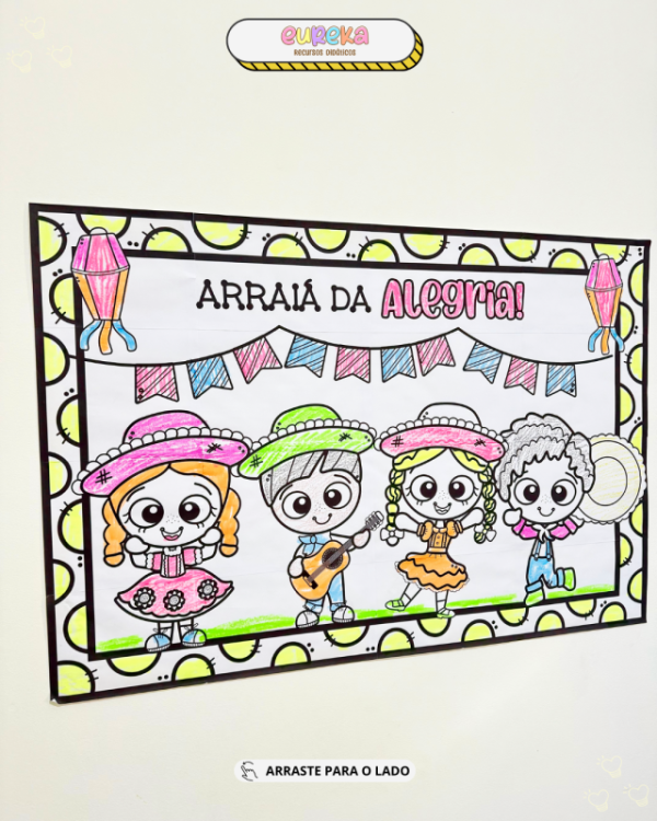 Cartaz para Colorir – Tema Festa Junina - Image 7