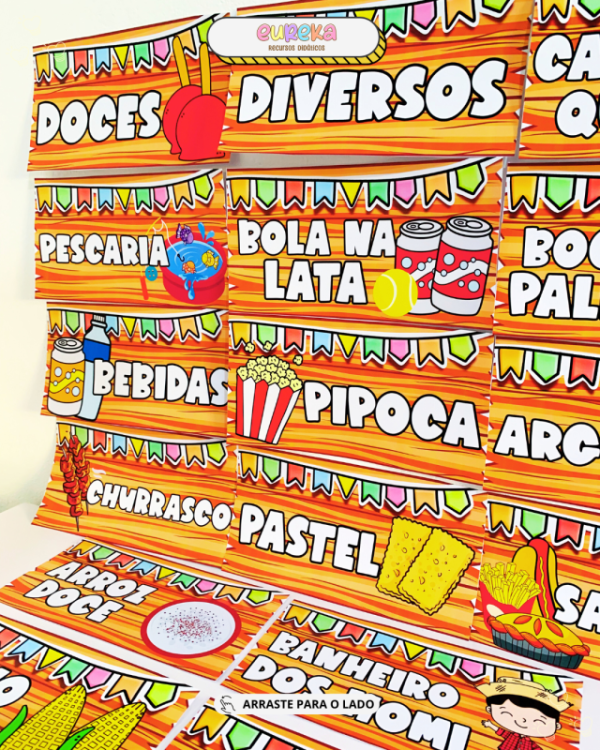 PLAQUINHAS ARRAIÁ - Image 8
