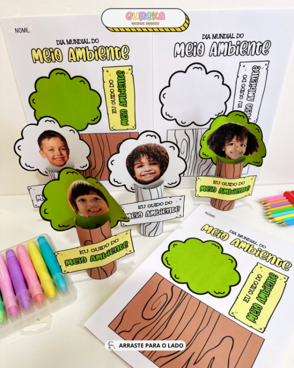 Atividade Árvore 3D com Foto – Meio Ambiente - Image 7