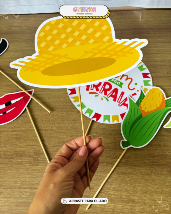 Kit Cartazes para Vídeo "Vem Aí... Festa Junina!" - Image 6