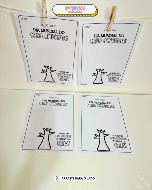 Atividade de Artes com Folhas – Dia do Meio Ambiente - Image 8