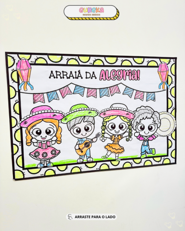 Cartaz para Colorir – Tema Festa Junina - Image 8