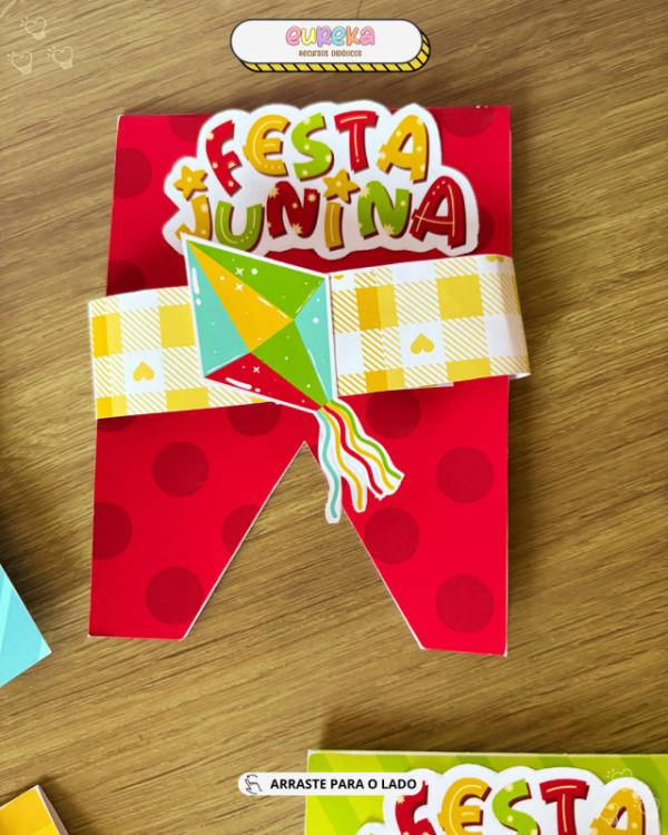 Convite Editável Festa Junina - Image 8