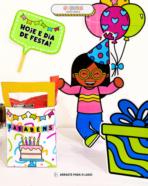 KIT PAINEL ANIVERSARIANTE - Imagem 8