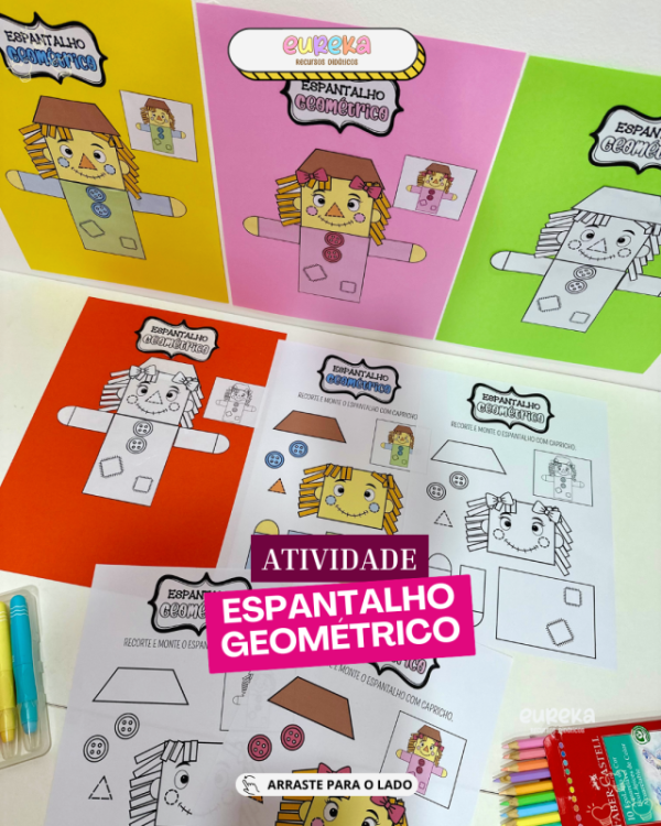 ATIVIDADE ESPANTALHO GEOMÉTRICO