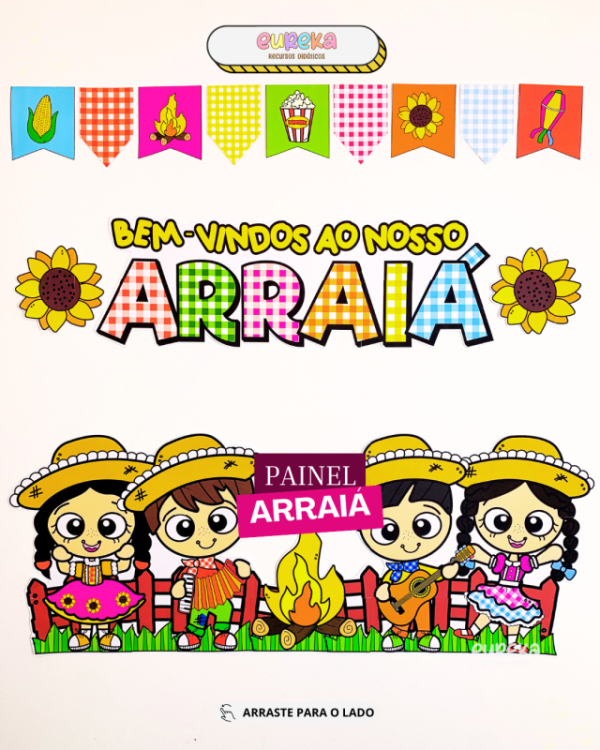 Painel Arraiá