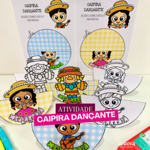 Recurso Caipira Dançante – Um Arraiá de Aprendizagem!