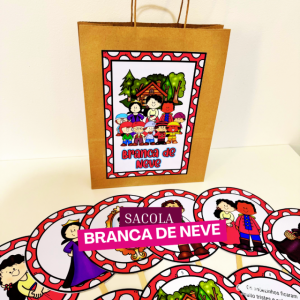 SACOLA BRANCA DE NEVE