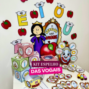 Kit O Espelho das Vogais