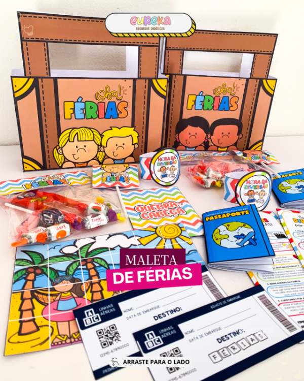 Maleta de Férias – Uma viagem cheia de diversão, conexão e memórias!
