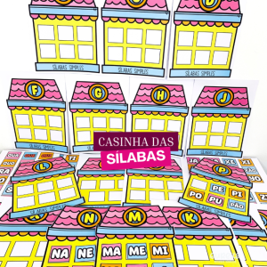 Casinhas das Sílabas — aprendizado lúdico, criativo e cheio de sentido!