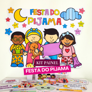 KIT PAINEL FESTA DO PIJAMA