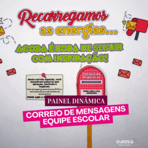 PAINEL DINÂMICA CORREIO DE MENSAGENS EQUIPE ESCOLAR