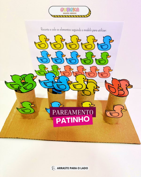 RECURSO PAREAMENTO – PATINHO COLORIDO