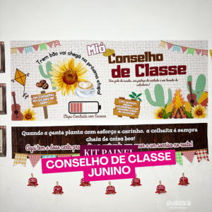 KIT PAINEL CONSELHO DE CLASSE TEMA JUNINA