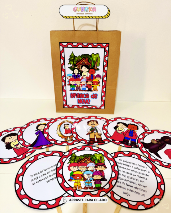 SACOLA BRANCA DE NEVE - Imagem 2