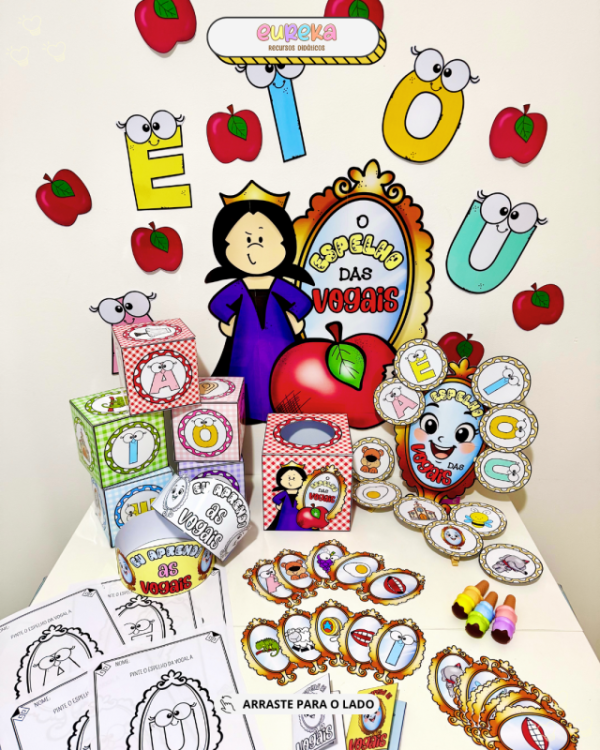 Kit O Espelho das Vogais - Imagem 2