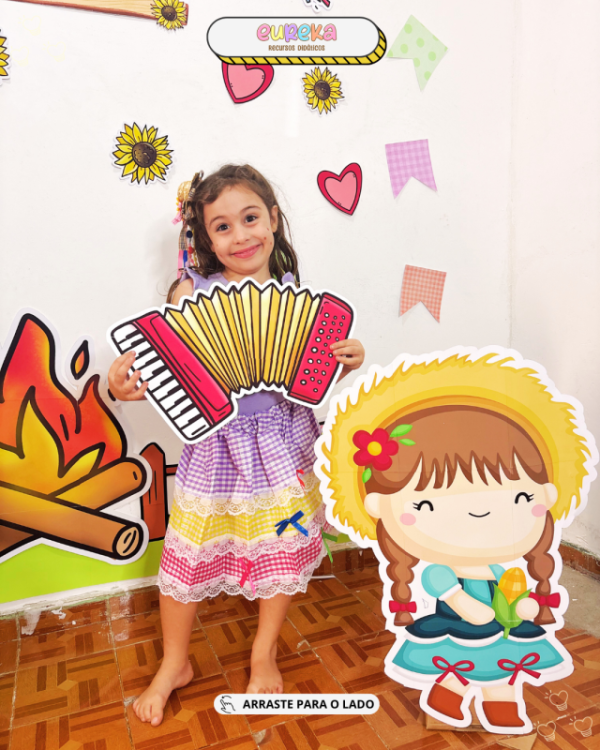 PAINEL DECORAÇÃO ARRAIÁ OU FESTA JUNINA/JULINA - Imagem 4