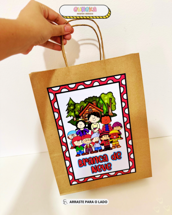 SACOLA BRANCA DE NEVE - Imagem 5