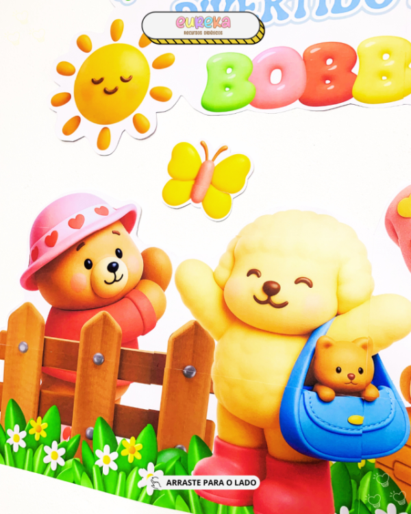 PAINEL FÉRIAS BOBBIE GOODS - Imagem 6