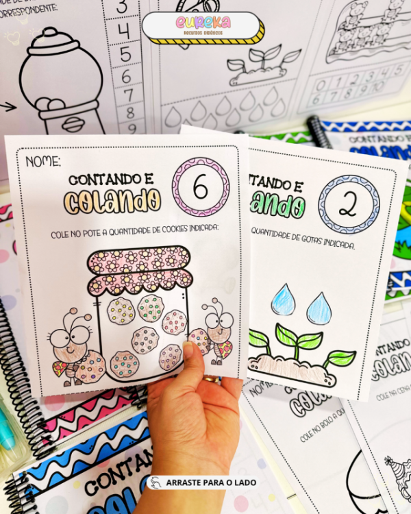 COMBO APOSTILAS CONTANDO E COLANDO - Imagem 7