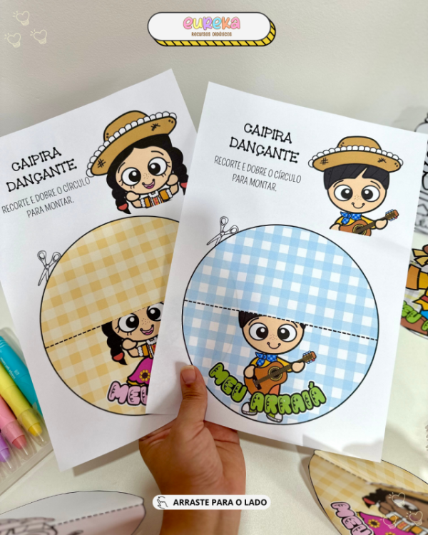 Recurso Caipira Dançante – Um Arraiá de Aprendizagem! - Imagem 8