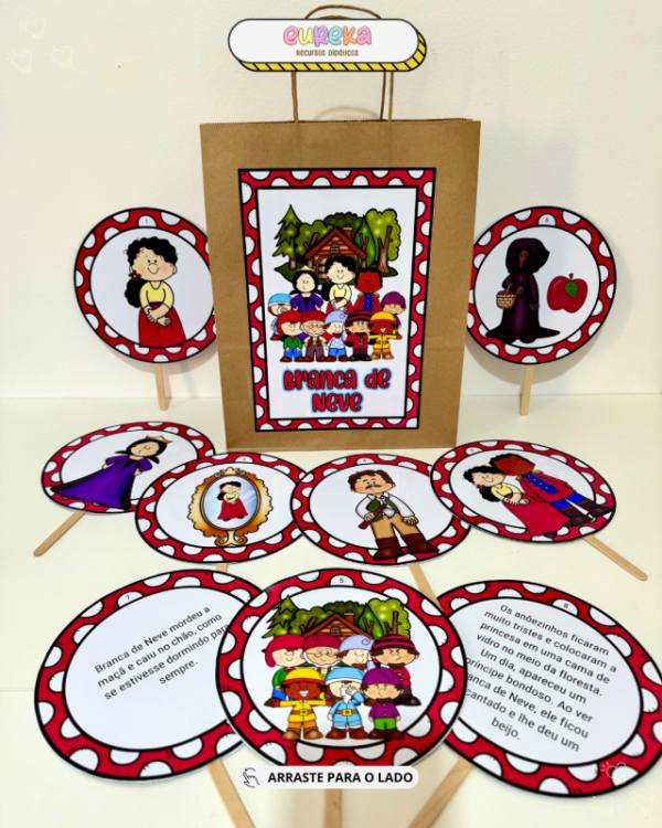 SACOLA BRANCA DE NEVE - Imagem 8