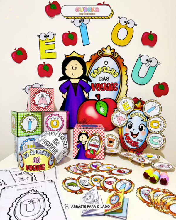 Kit O Espelho das Vogais - Imagem 8