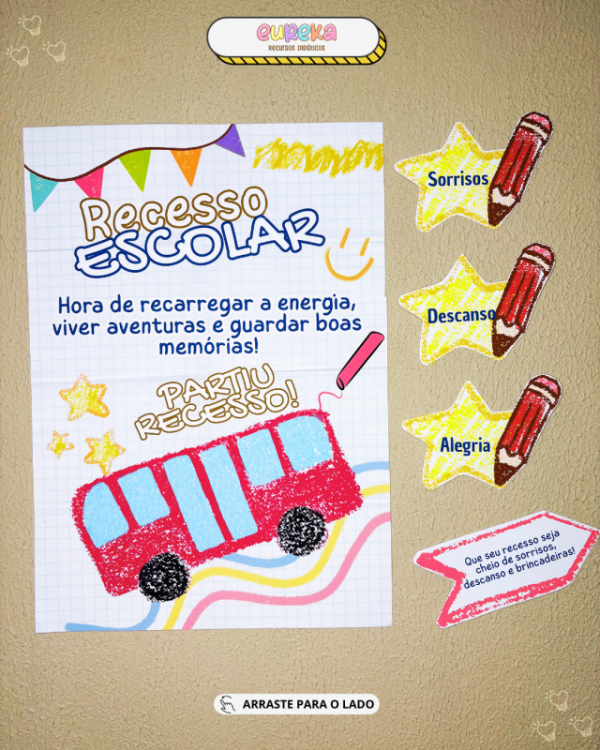 PAINEL RECESSO ESCOLAR - Imagem 9