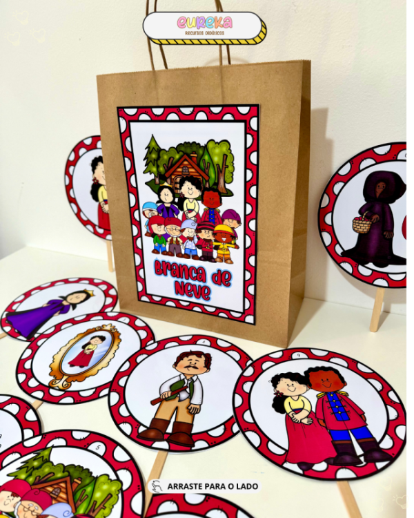 SACOLA BRANCA DE NEVE - Imagem 9
