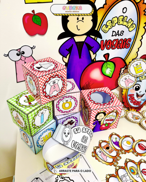 Kit O Espelho das Vogais - Imagem 9