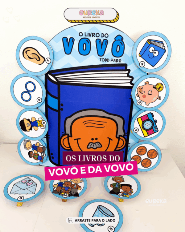 OS LIVROS DO VOVÔ E DA VOVÓ