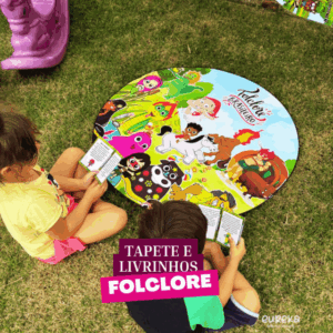 TAPETE DO FOLCLORE + LIVRINHOS DAS LENDAS