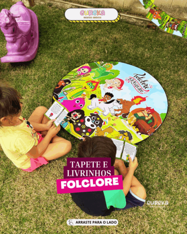 TAPETE DO FOLCLORE + LIVRINHOS DAS LENDAS