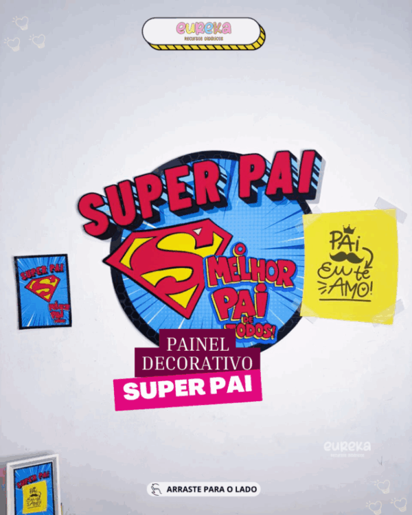 PAINEL DECORATIVO SUPER PAI