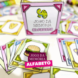 JOGO DA MEMÓRIA ALFABETO
