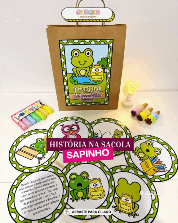 HISTÓRIA NA SACOLA SAPINHO