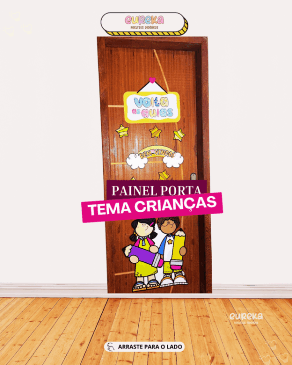 PAINEL PORTA TEMA CRIANÇAS