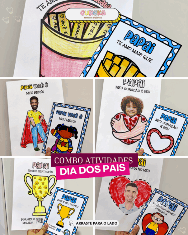 Combo Dia dos Pais – 5 Kits temáticos prontos para emocionar!