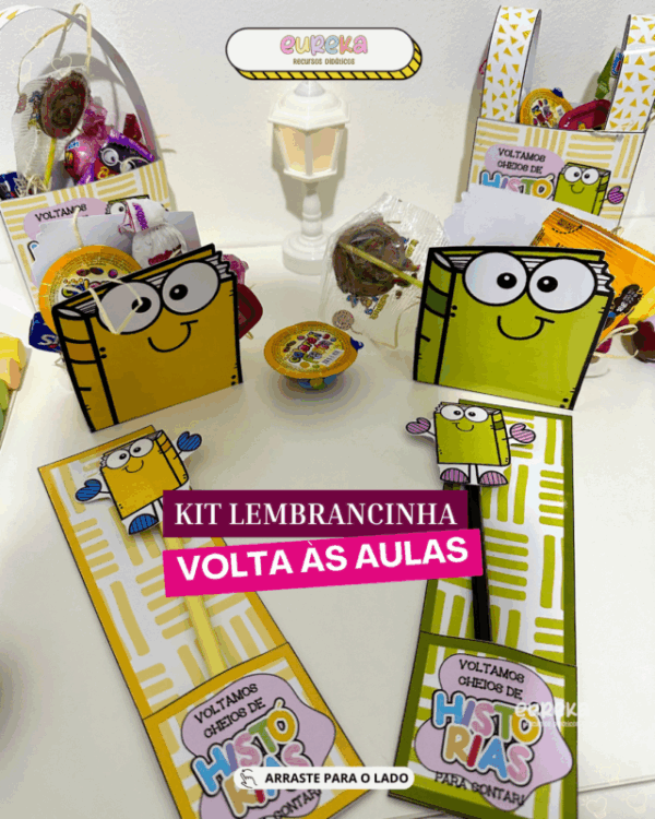 KIT LEMBRANCINHA VOLTA ÀS AULAS