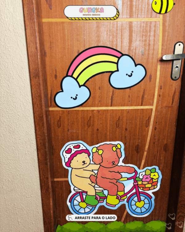 PAINEL PORTA VOLTA ÀS AULAS BOBBIE GOODS - Imagem 2