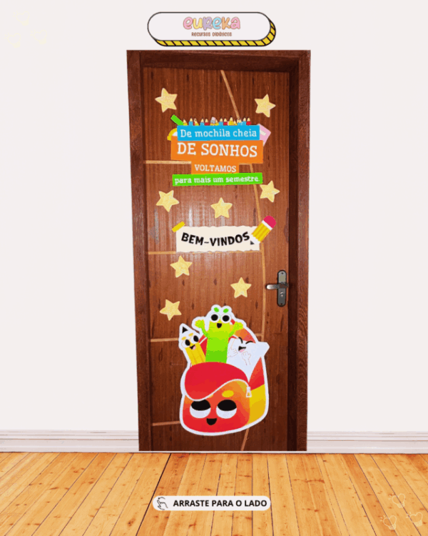 PAINEL PORTA TEMA MOCHILA - Imagem 2