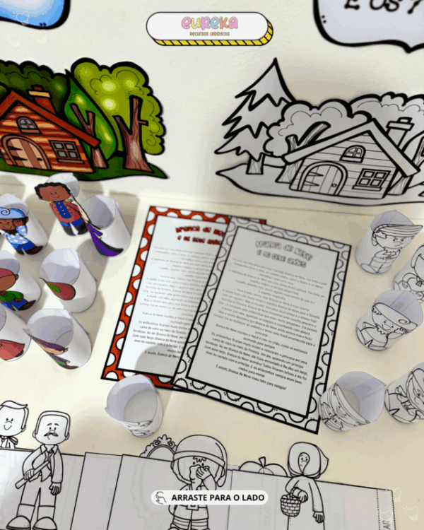 PERSONAGENS 3D BRANCA DE NEVE - Imagem 2