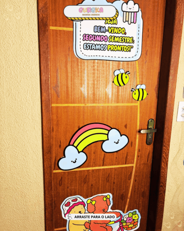 PAINEL PORTA VOLTA ÀS AULAS BOBBIE GOODS - Imagem 3