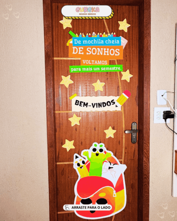 PAINEL PORTA TEMA MOCHILA - Imagem 9