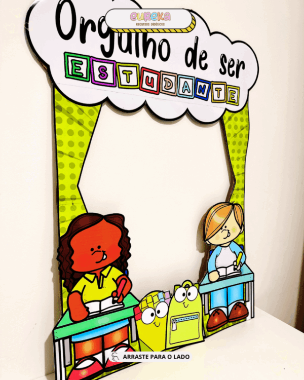 MOLDURA PARA FOTO DIA DO ESTUDANTE - Imagem 3