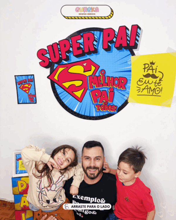 PAINEL DECORATIVO SUPER PAI - Imagem 4