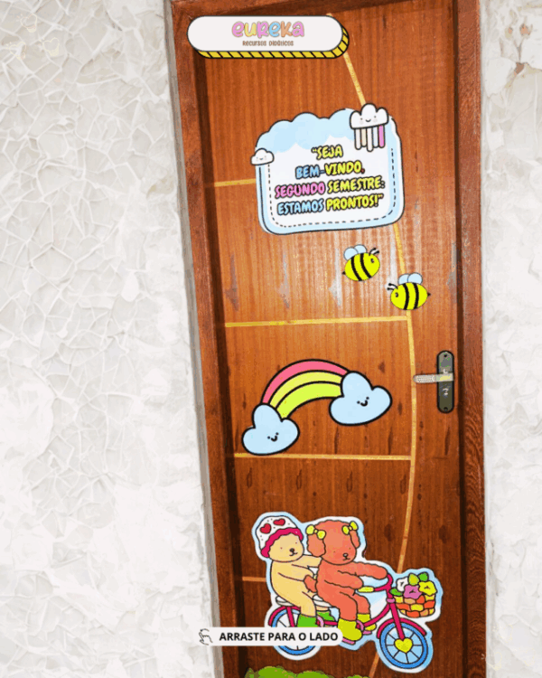 PAINEL PORTA VOLTA ÀS AULAS BOBBIE GOODS - Imagem 4