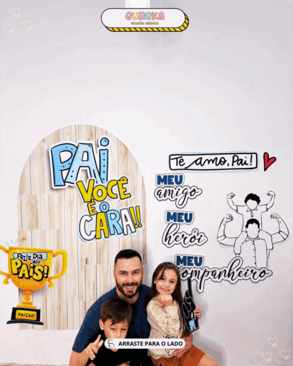 PAINEL DECORATIVO MEU PAI É O CARA - Imagem 5